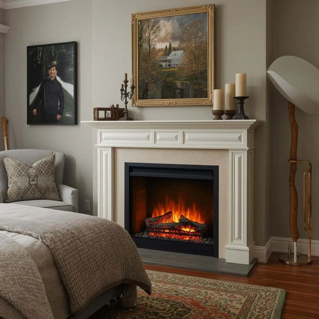 Create a Fireside Atmosphere with an Electric Fireplace