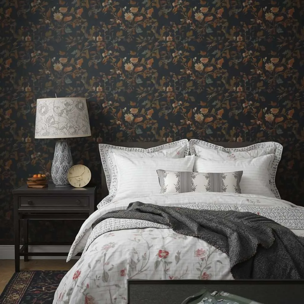 Use Peel-and-Stick Wallpaper for a Bold Accent Wall