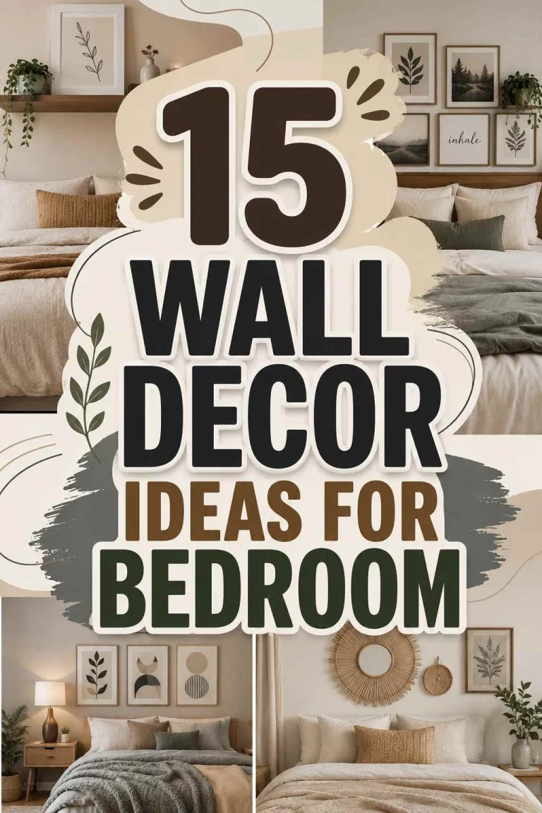 15 Wall Decor Ideas for Bedroom: Transform Your Space Into a Personal Sanctuary 2 Wall Decor Ideas for Bedroom