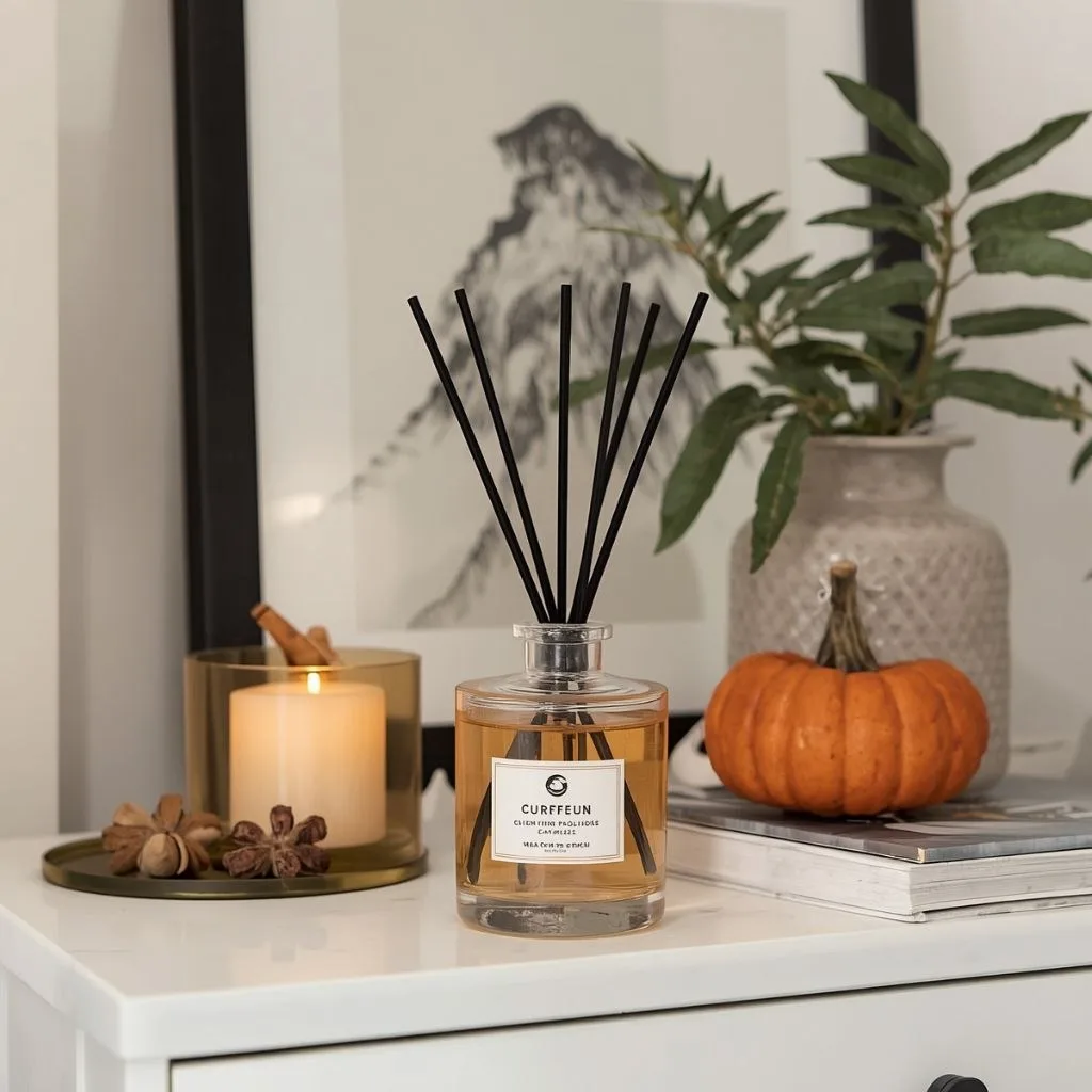 15 Fall Bedroom Decor Tips to Make Your Space Feel Cozy and Beautiful 17 Switch Up Your Bedroom Scent with a Reed Diffuser or Wax Melts