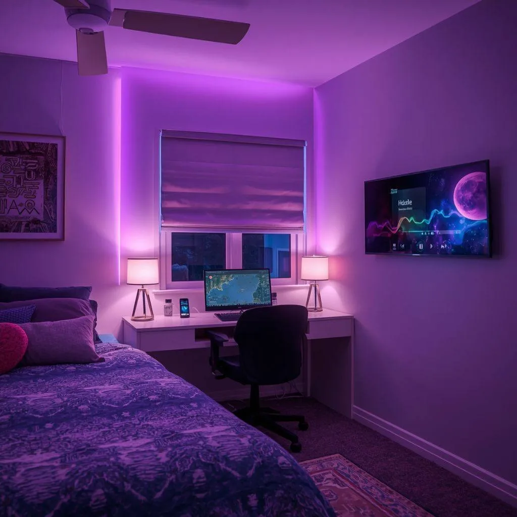 Tech and Smart Room Setup