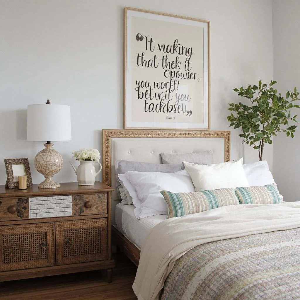 Frame and Display Meaningful Quotes or Typography
