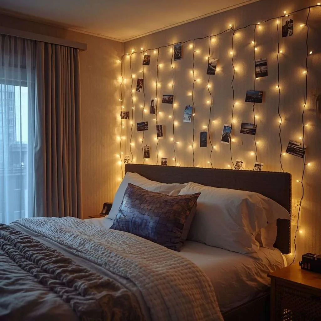 String Up Fairy Lights for a Dreamy Atmosphere