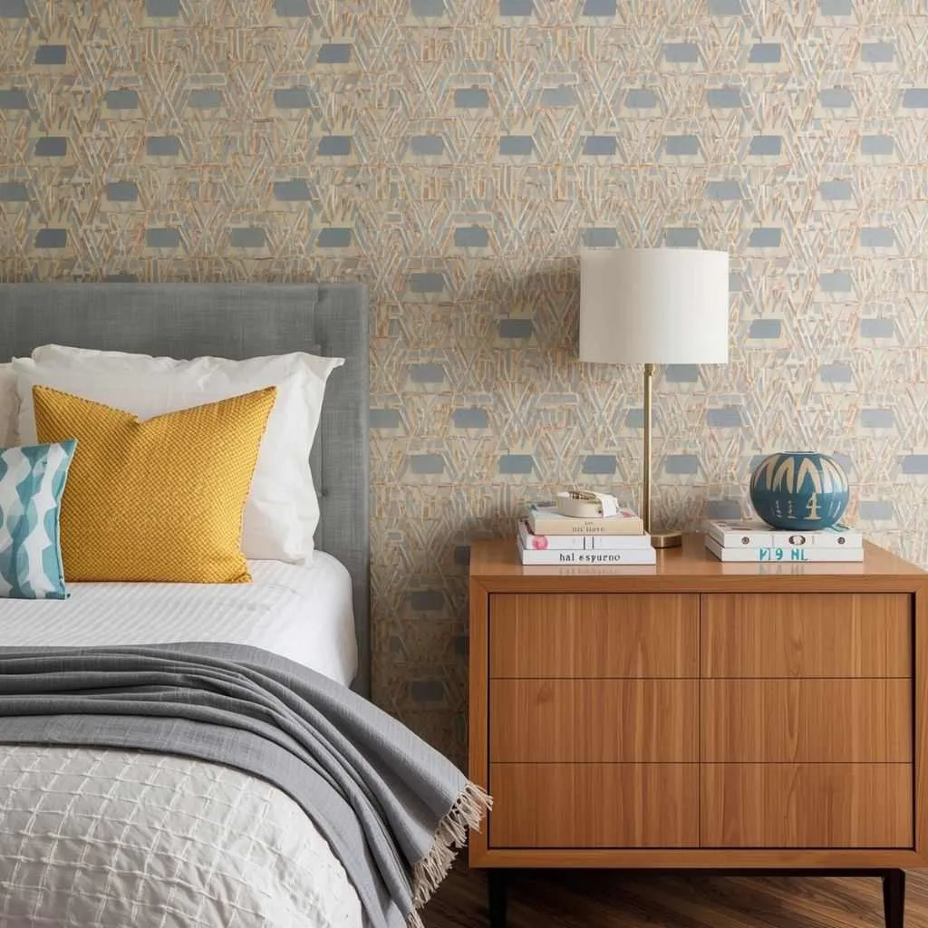 Use Washi Tape to Create Geometric Wall Patterns