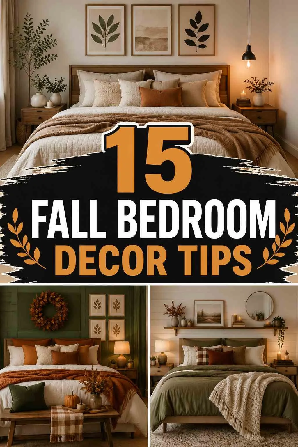 15 Fall Bedroom Decor Tips to Make Your Space Feel Cozy and Beautiful 1 Fall Bedroom Decor Tips