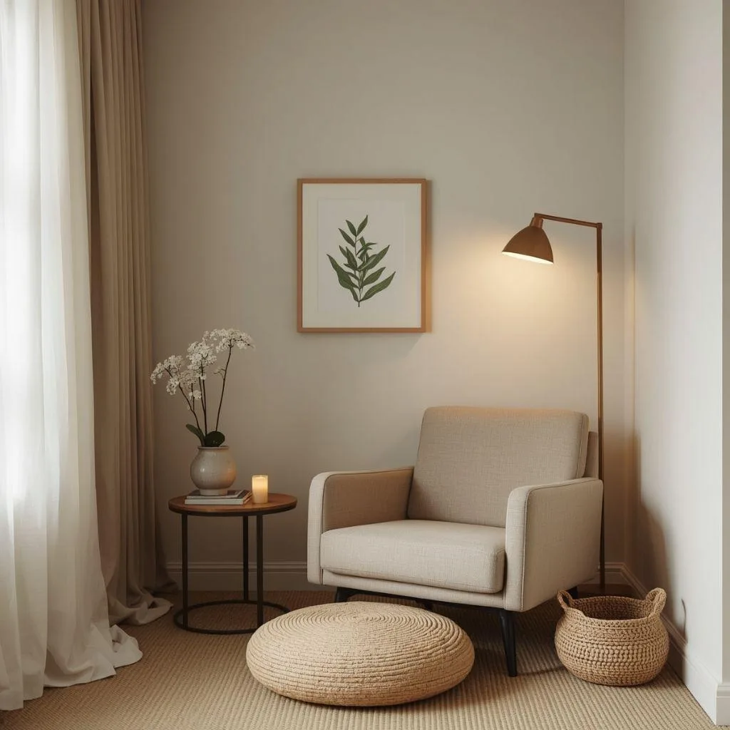 15 Japandi Bedroom Ideas to Transform Your Space Into a Peaceful Retreat 13 Create a Zen Reading Nook Corner