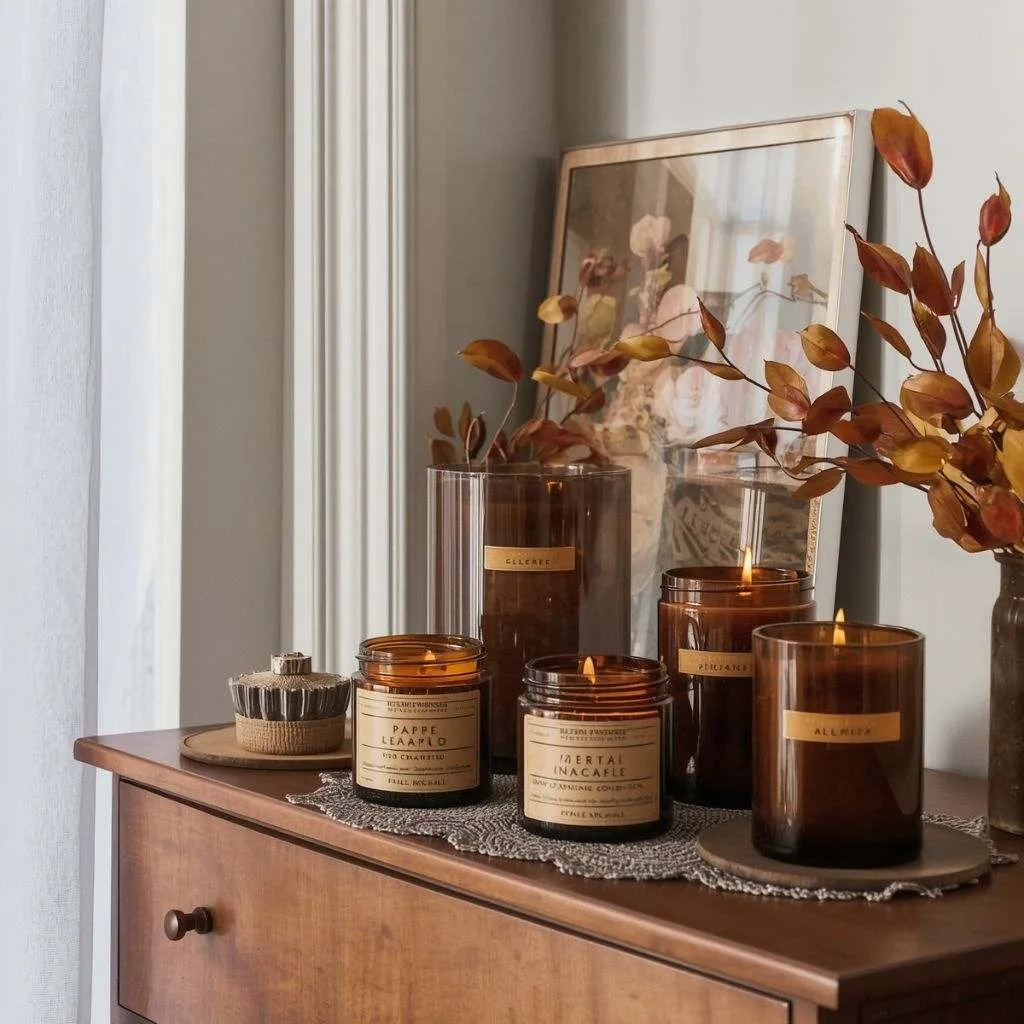 15 Fall Bedroom Decor Tips to Make Your Space Feel Cozy and Beautiful 8 Display Fall-Scented Candles Strategically