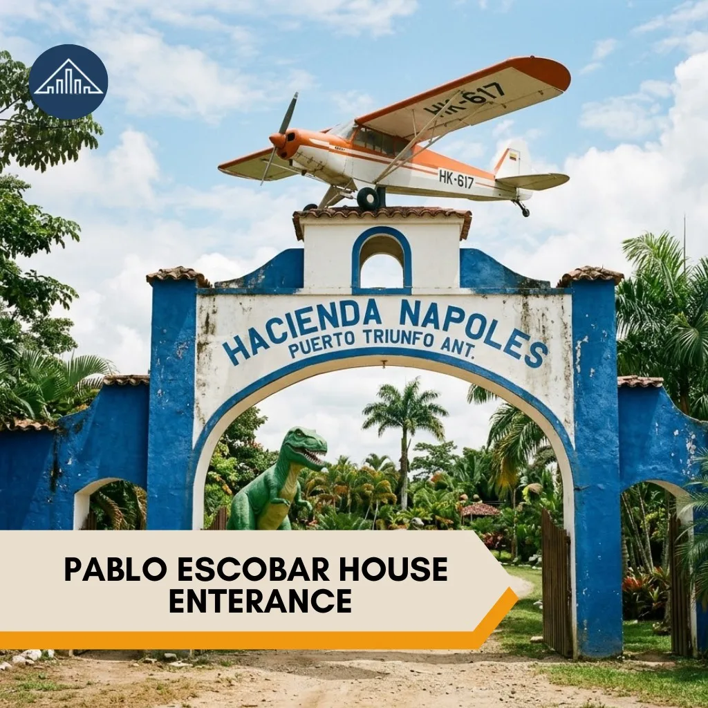 Pablo Escobar House enterance