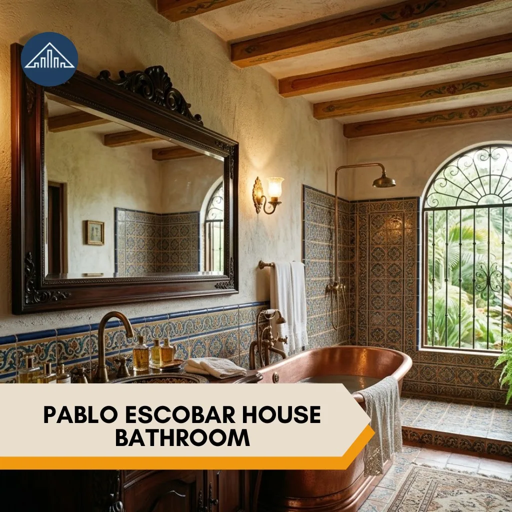 Pablo Escobar House bathroom