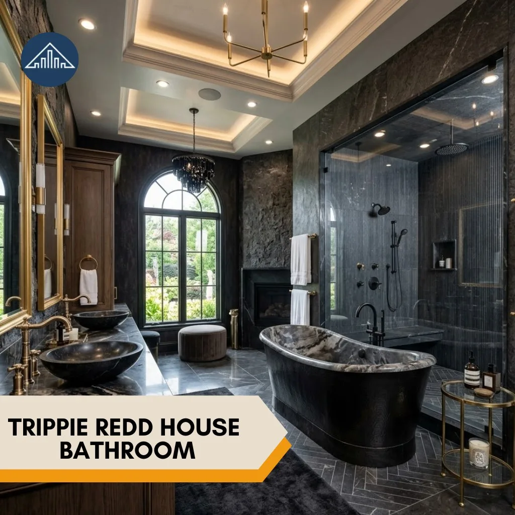 Trippie Redd House bathroom