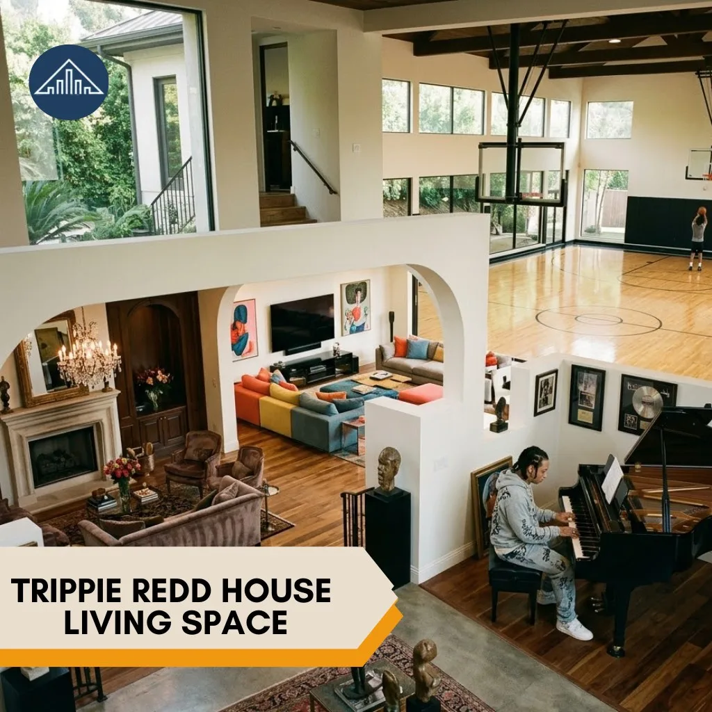 Trippie Redd House living room