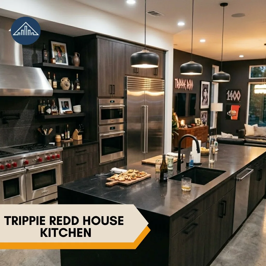 Trippie Redd House kitchen