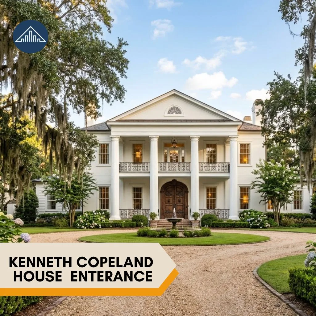 Kenneth Copeland House grand enterance