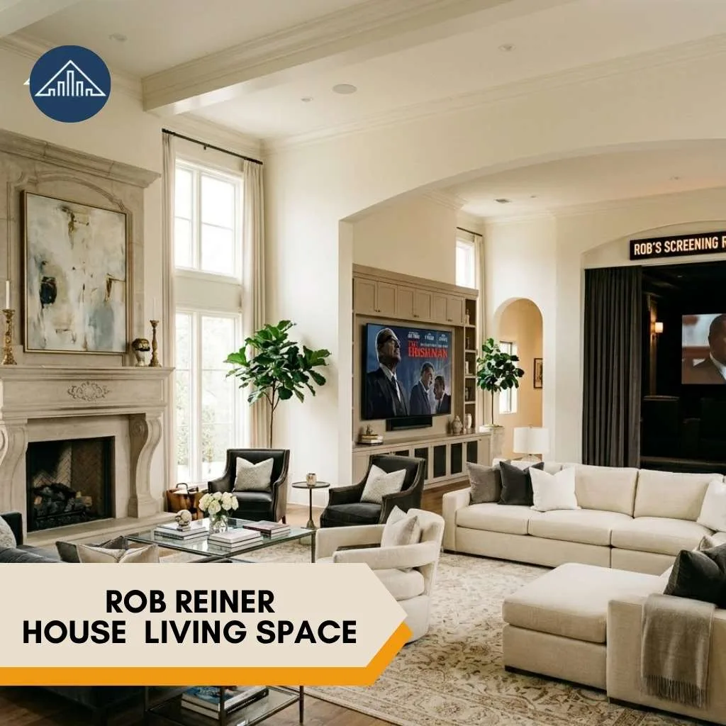 Rob Reiner House: Inside His $4.75 Million Mansion Brentwood Tour 6 Rob Reiner House living space