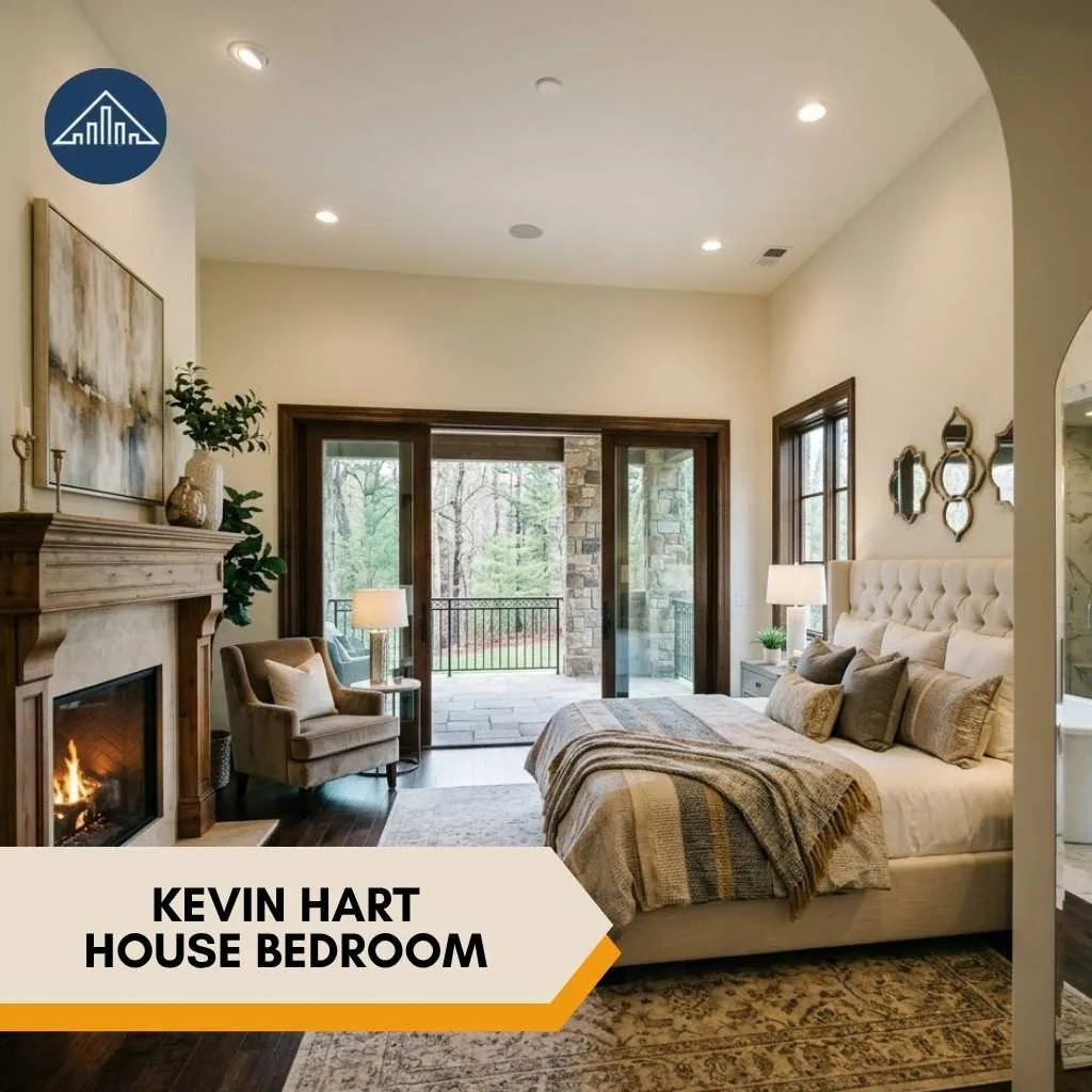 Kevin Hart House: Inside His $8.1 Million Calabasas Mansion 🏡 3 Kevin Hart House bedroom