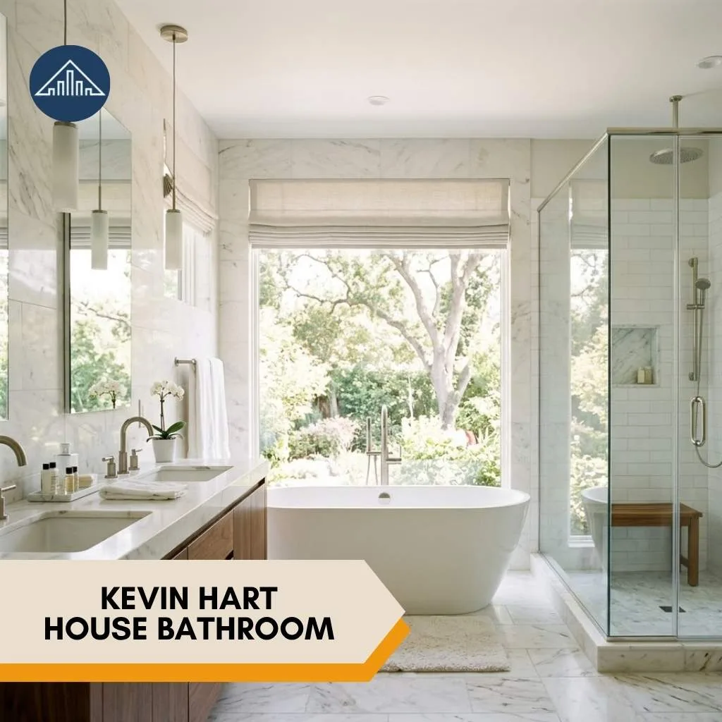 Kevin Hart House: Inside His $8.1 Million Calabasas Mansion 🏡 4 Kevin Hart House bathroom
