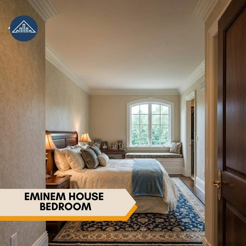 Eminem House: Inside His $1.48 Million Clinton Township Mansion 4 Eminem House bedroom