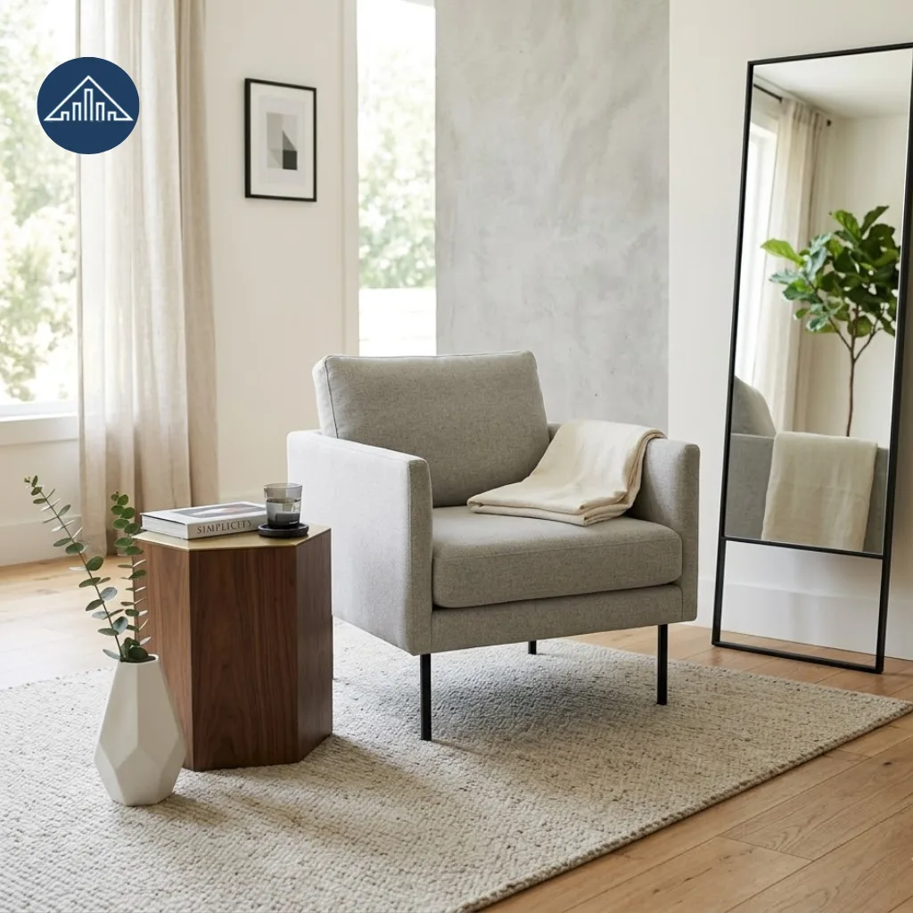 MINIMALIST LIVING ROOM