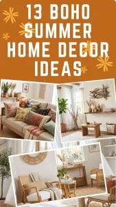 Boho Summer Home Decor Ideas