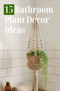 Bathroom Plant Decor Ideas