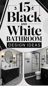Black And White Bathroom Design Ideas 