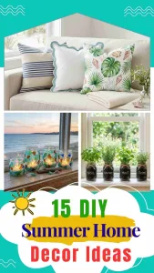DIY Summer Home Decor Ideas