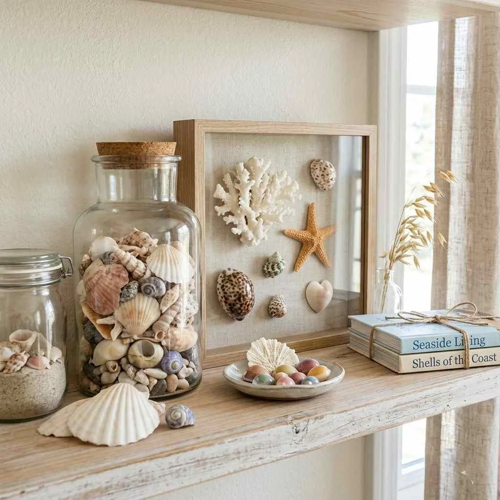 Seashell and Coral Displays