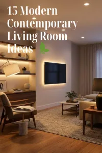 Modern Contemporary Living Room Ideas