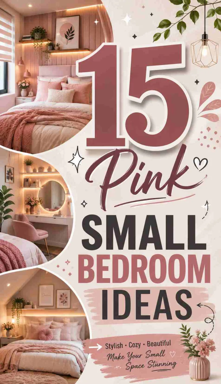 Pink Small Bedroom Ideas