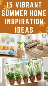 Vibrant Summer Home Inspiration Ideas