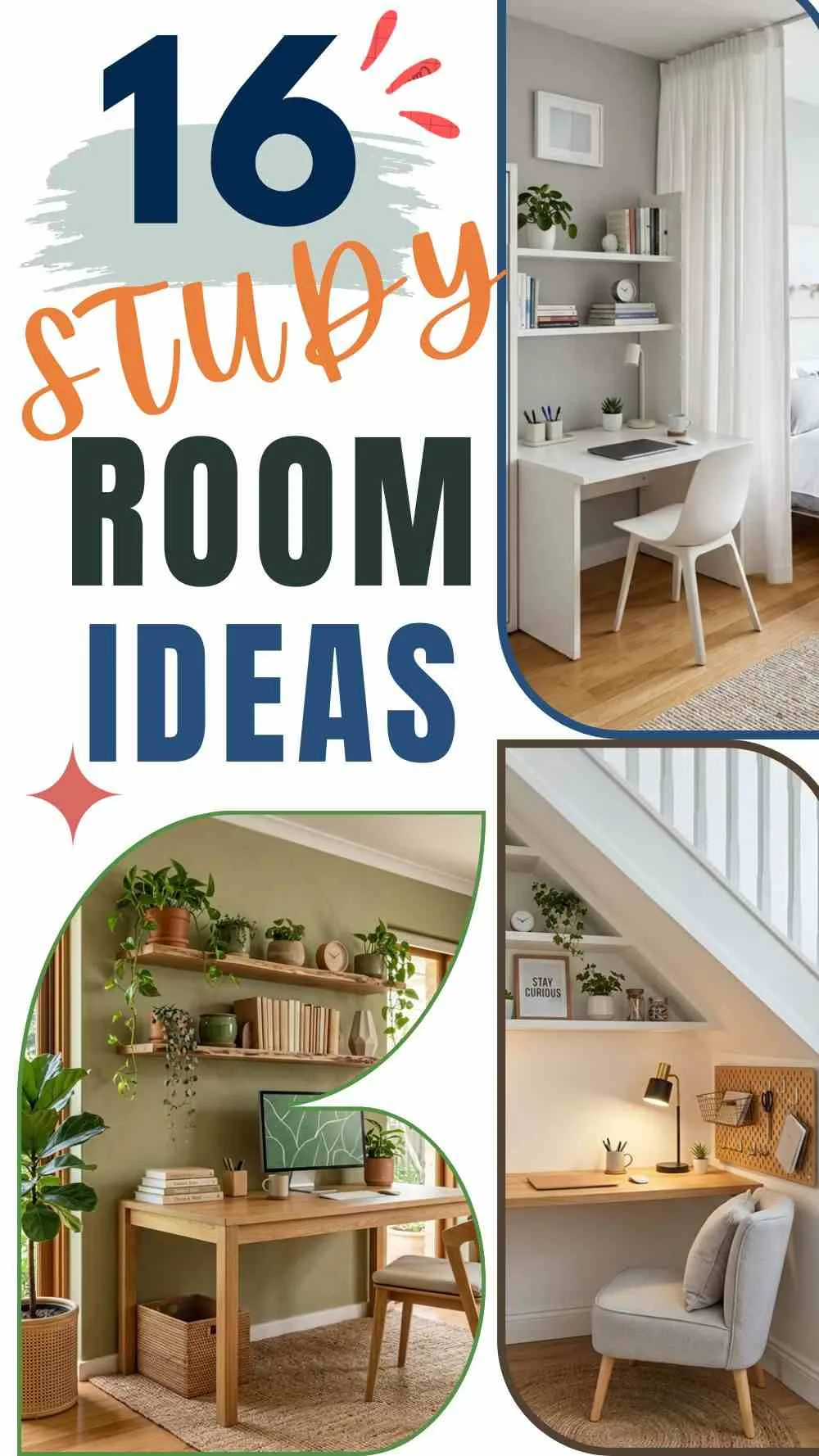 16 Study Room Ideas to Transform Your Learning Space 1 Study Room Ideas