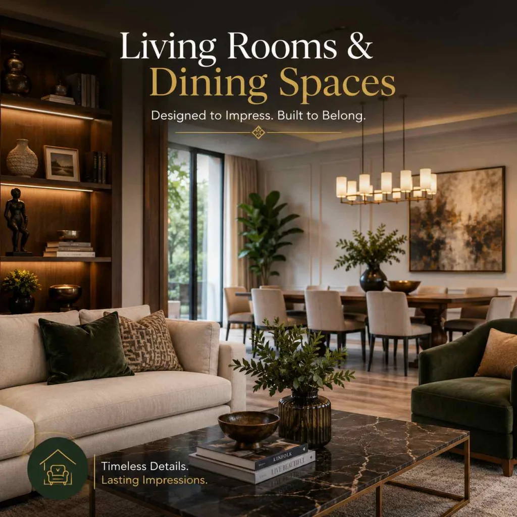 Luxury Interior Design: Where Elegance Meets Purpose 7 luxury interior design Living Rooms and Dining Spaces