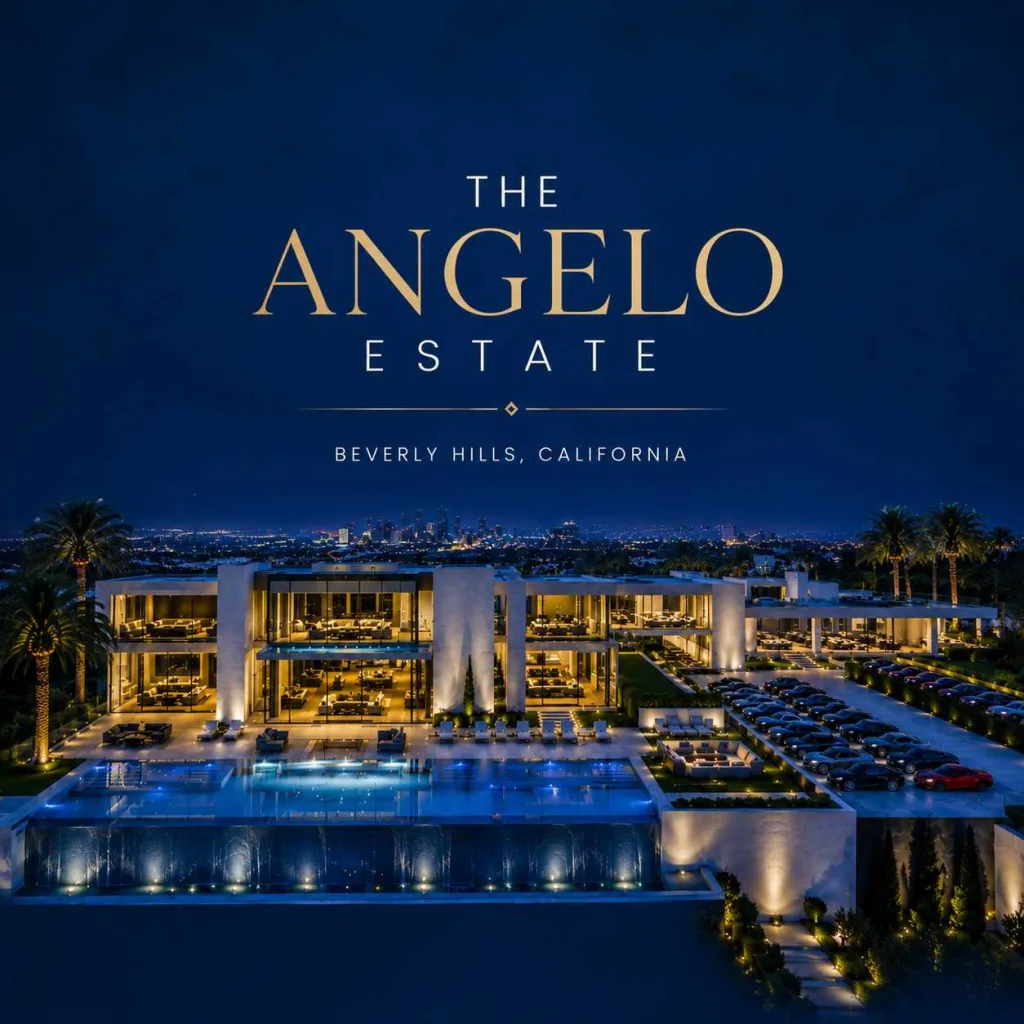 4: The Angelo Estate, Beverly Hills (Most Expensive Houses in Los Angeles)