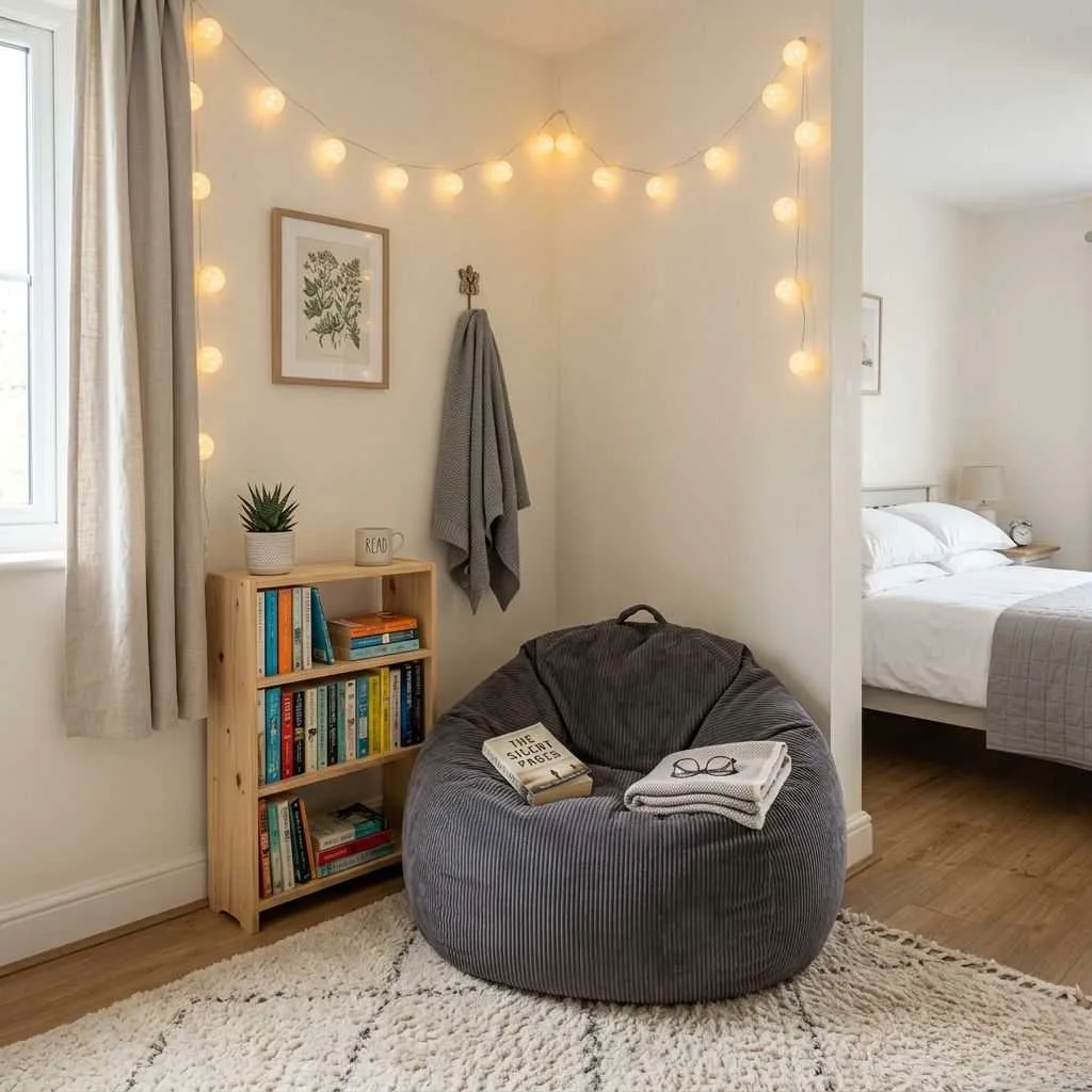 15 Aesthetic Small Bedroom Ideas for Teens 6 Cozy Reading Corner