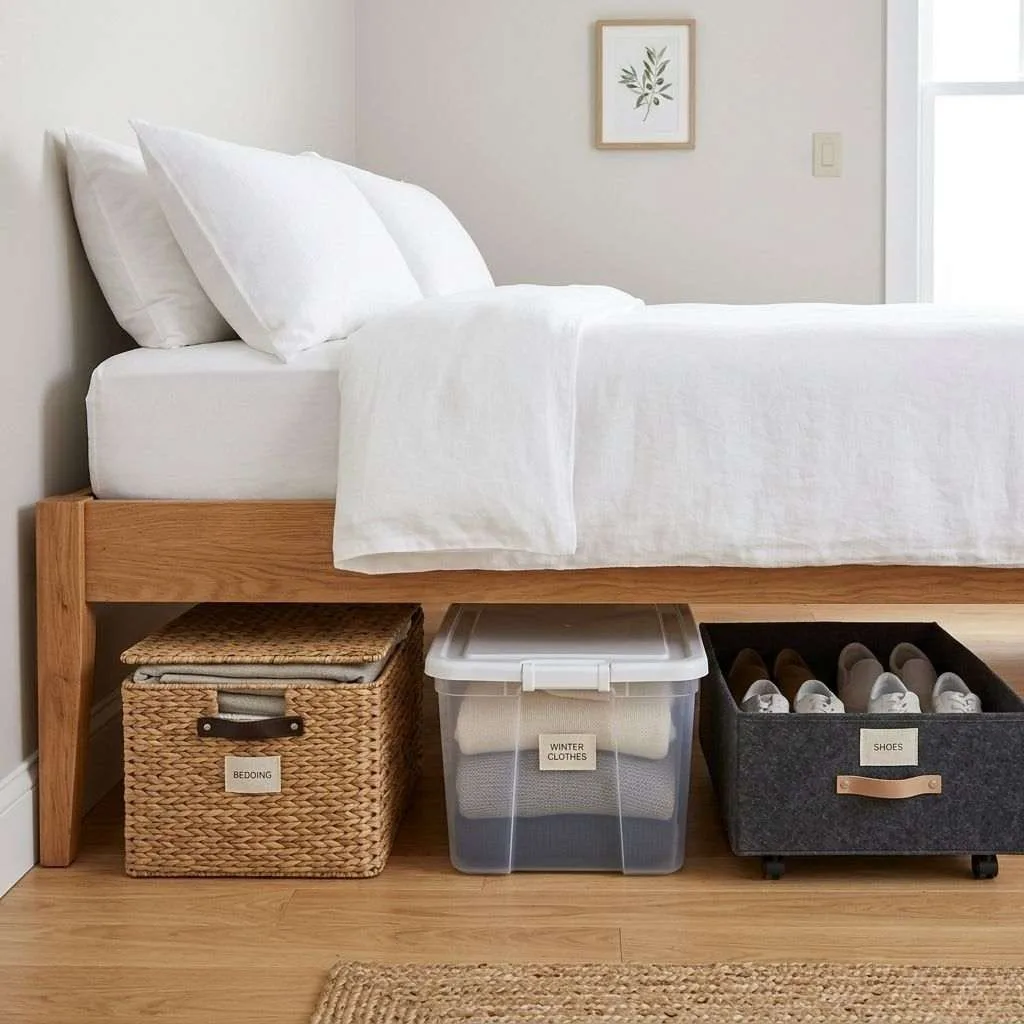 15 Aesthetic Small Bedroom Ideas for Teens 9 Under-Bed Storage Solutions