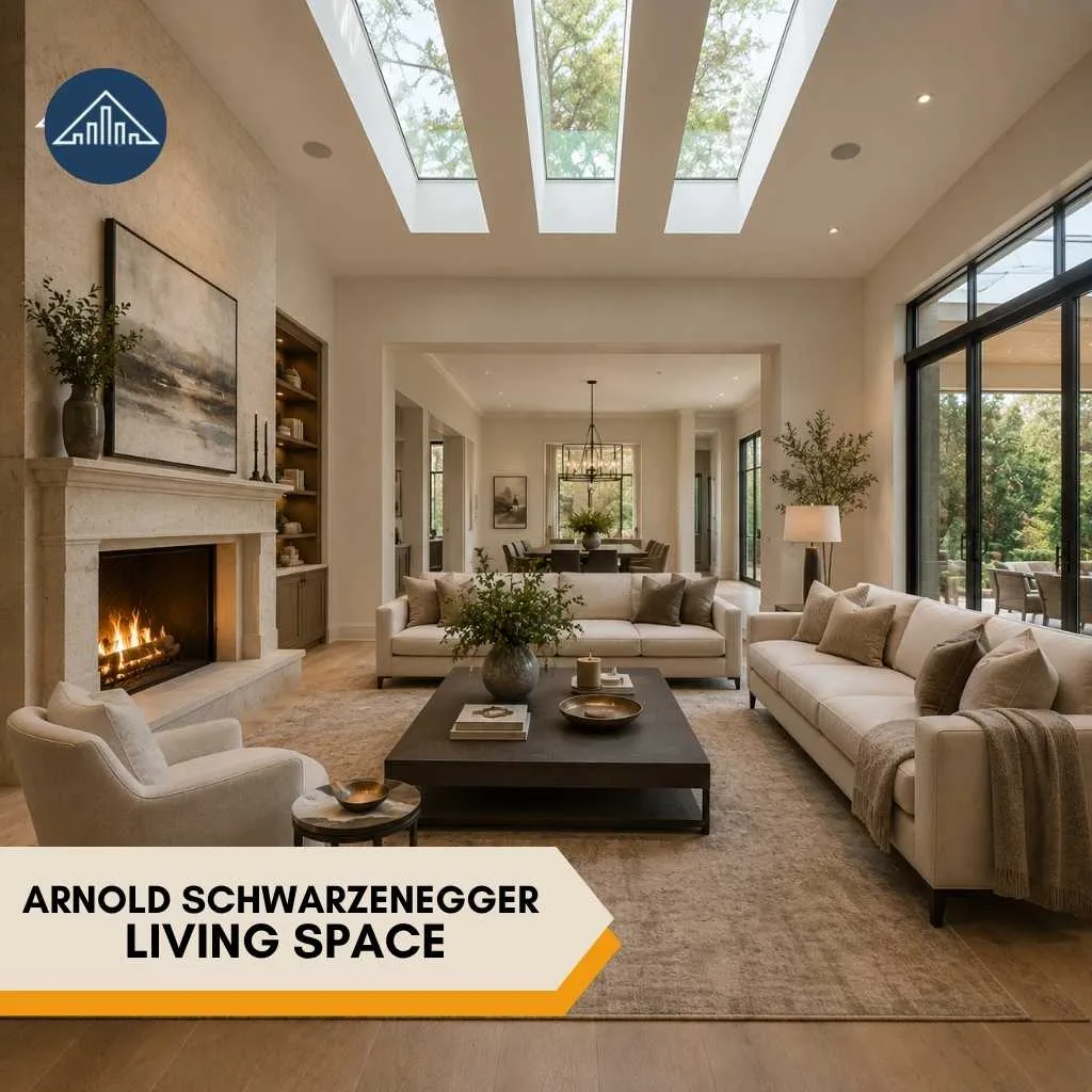 Arnold Schwarzenegger House living space