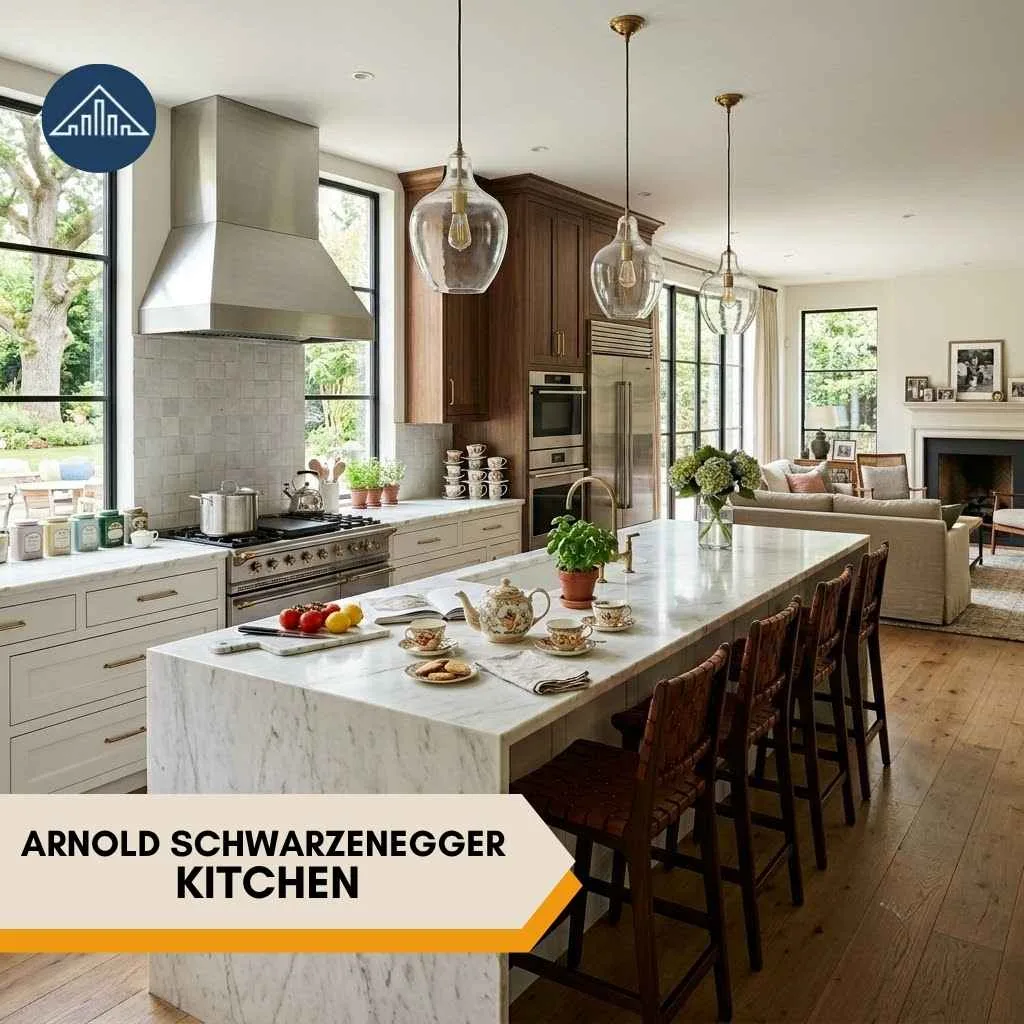 Arnold Schwarzenegger House Kitchen