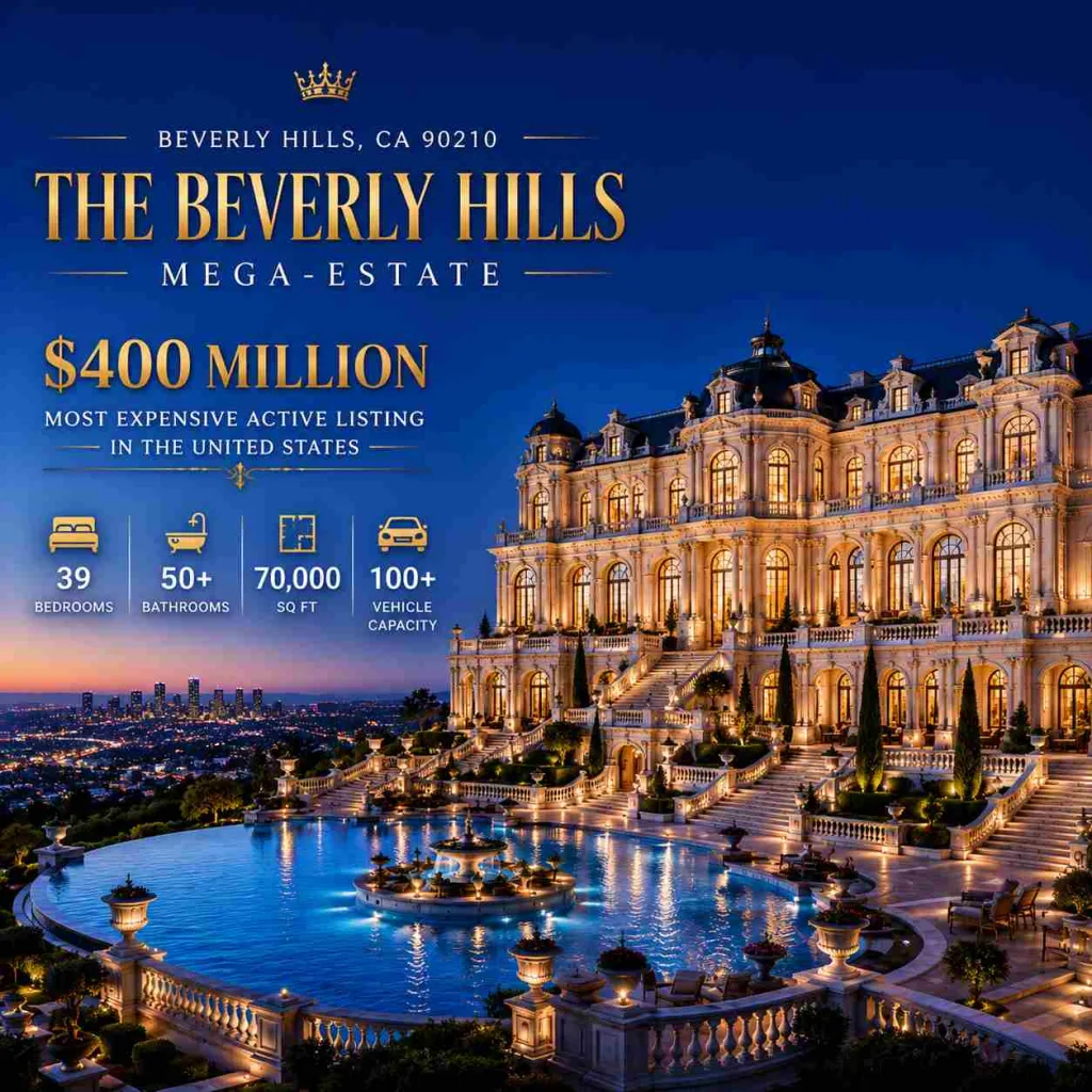 5 Most Expensive Houses in Los Angeles The Beverly Hills 
