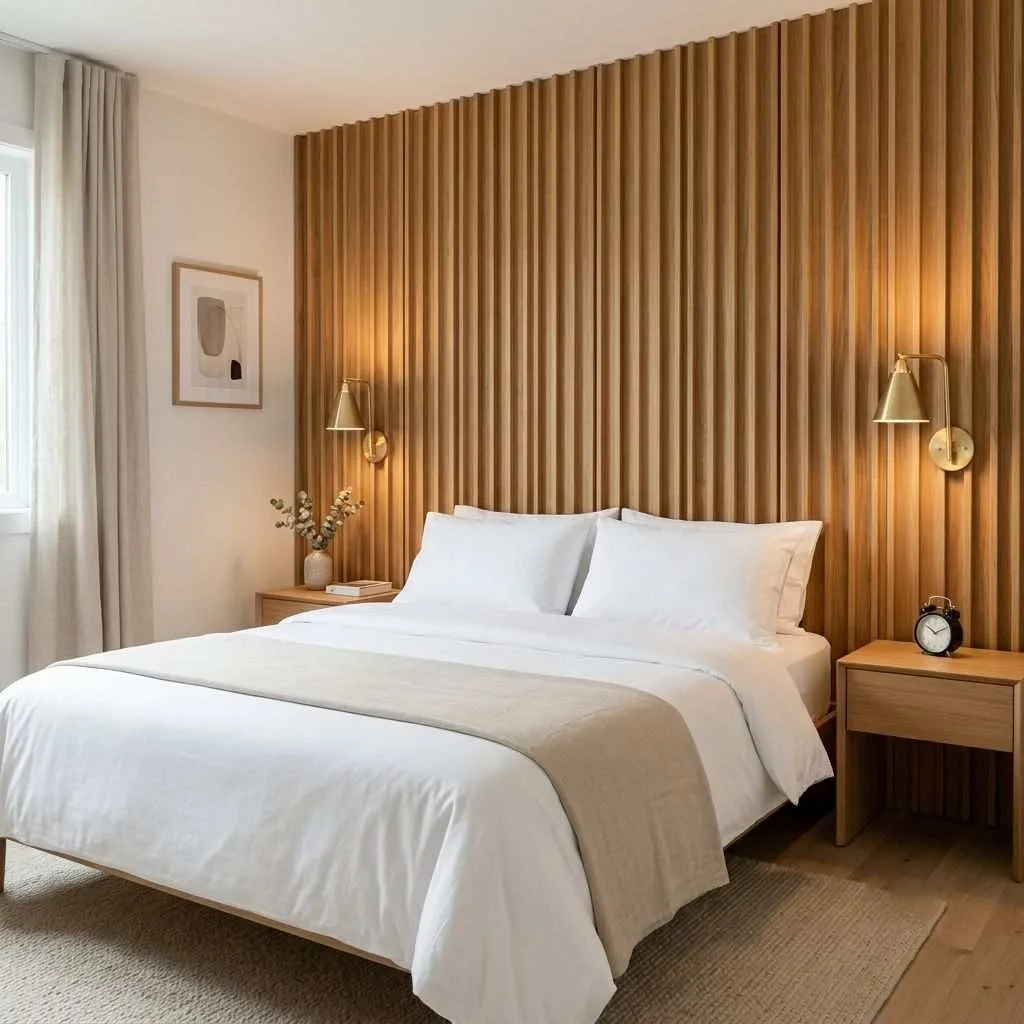 Fluted or Ribbed Wall Panels for Sculptural Texture