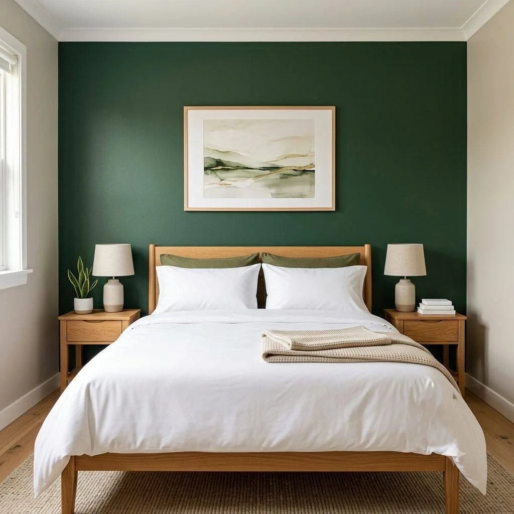 The Classic Painted Statement Wall