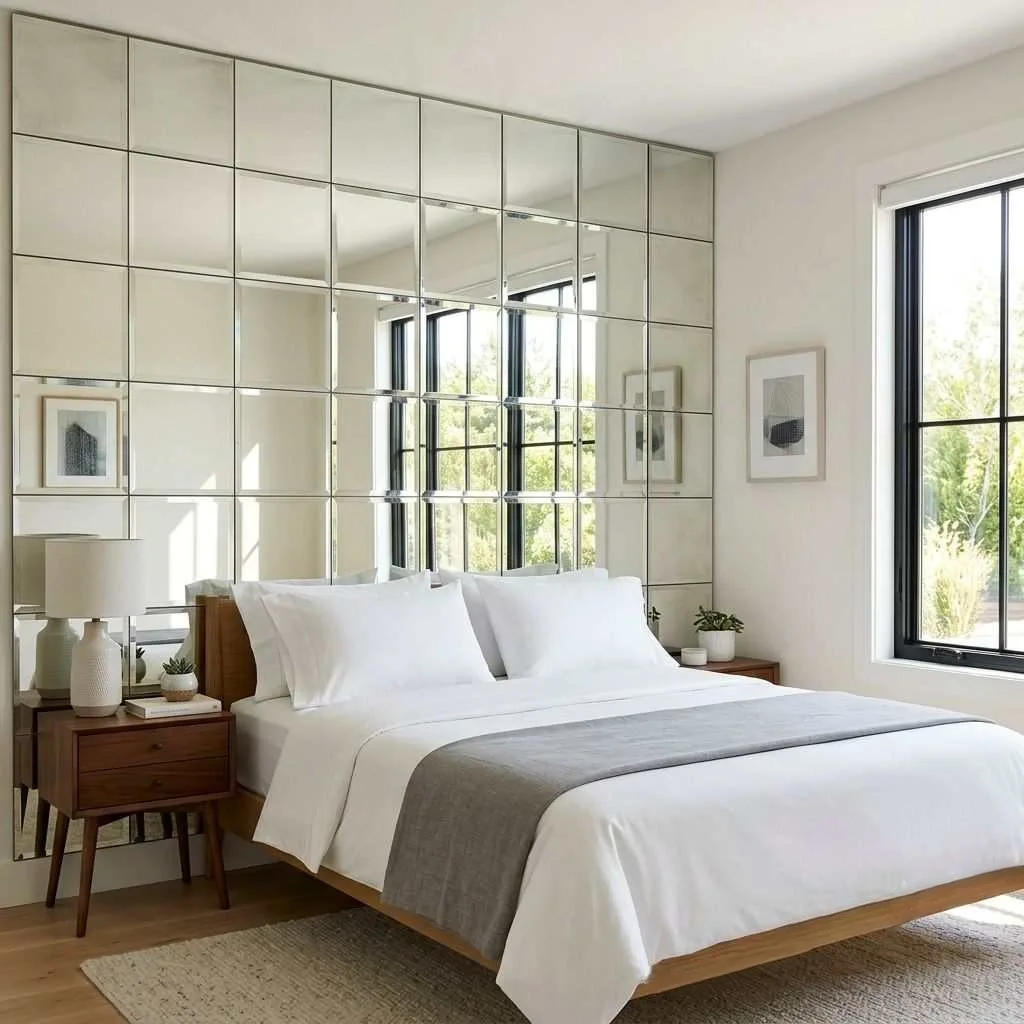Mirror Tiles or Mirrored Wall Panels
