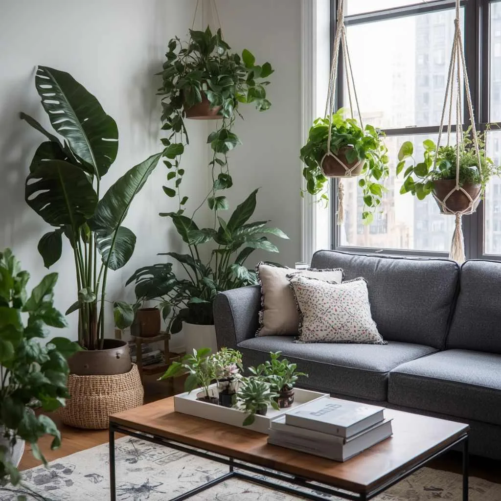 Indoor Plants as Living Décor Elements