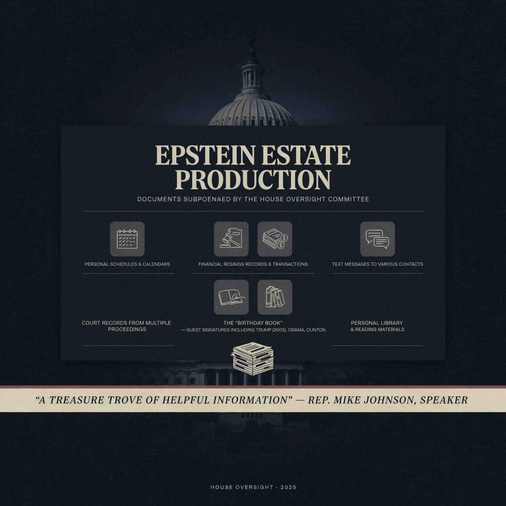 House Committee Releases New Epstein Documents: What Was Found and What Comes Next 7 House Committee Releases New Epstein Documents What Was Included Beyond the Emails