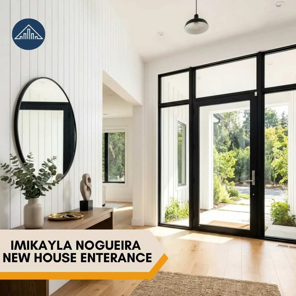 Mikayla Nogueira New House Enterance