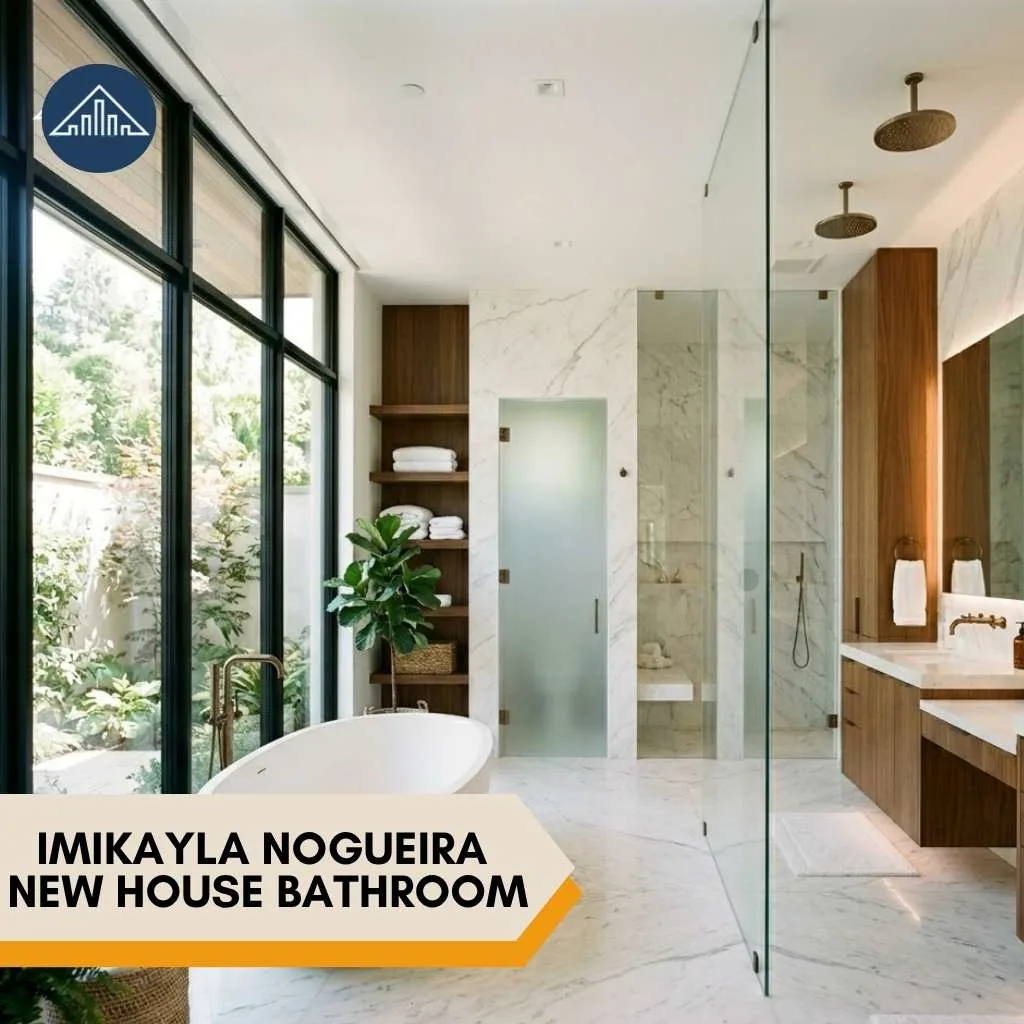 Mikayla Nogueira New House bathroom