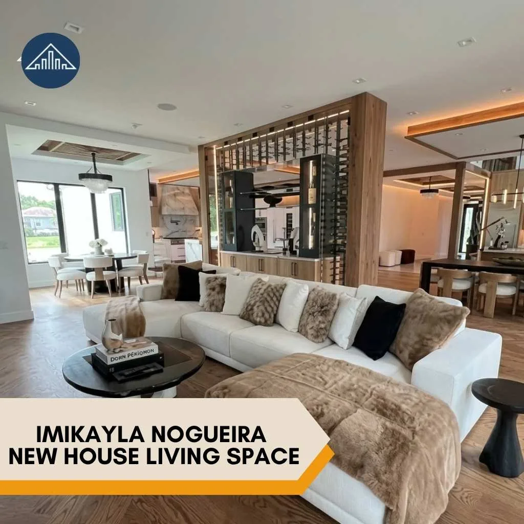 Mikayla Nogueira New House living spoace
