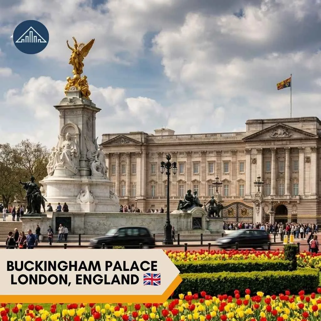 Biggest Houses in the World: Mansions That Redefine Luxury Living 6 Biggest Houses in the World 3 Buckingham Palace โ London, England ๐ฌ๐ง