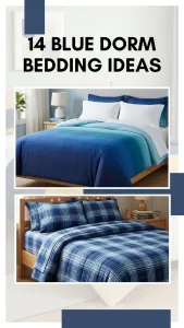 Blue Dorm Bedding Ideas