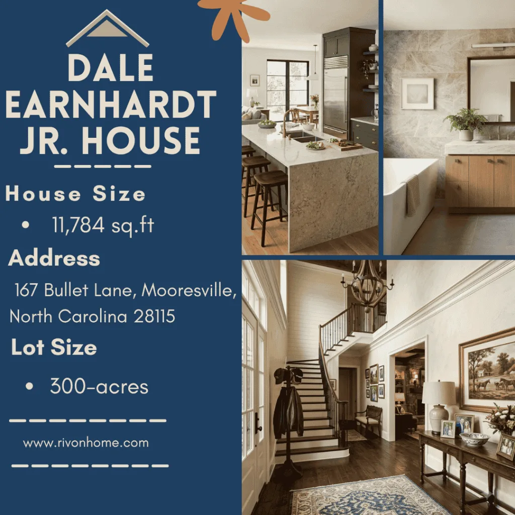 Dale Earnhardt Jr. House: His $5.2 M Mooresville NC Mansion 2 Dale Earnhardt Jr. House banner