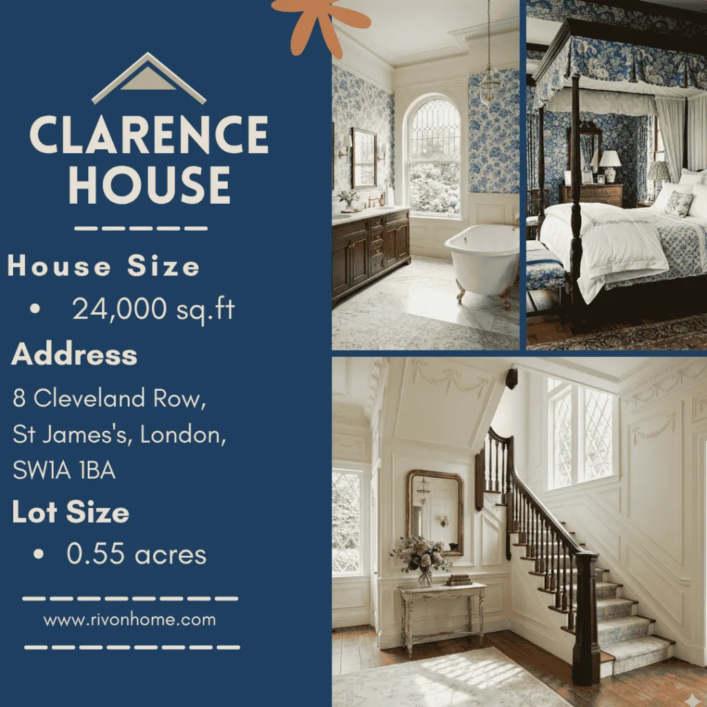 Clarence House: King Charles III's $72 Million London Royal Residence 2 Clarence House Banner